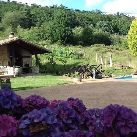 Caserio Vasco Con Piscina Y Barbacoa Orozko Extérieur photo