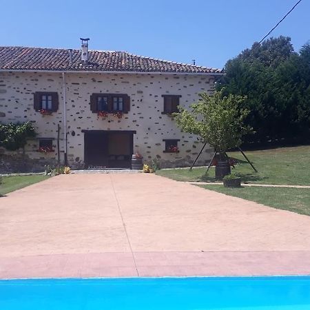 Caserio Vasco Con Piscina Y Barbacoa Orozko Extérieur photo